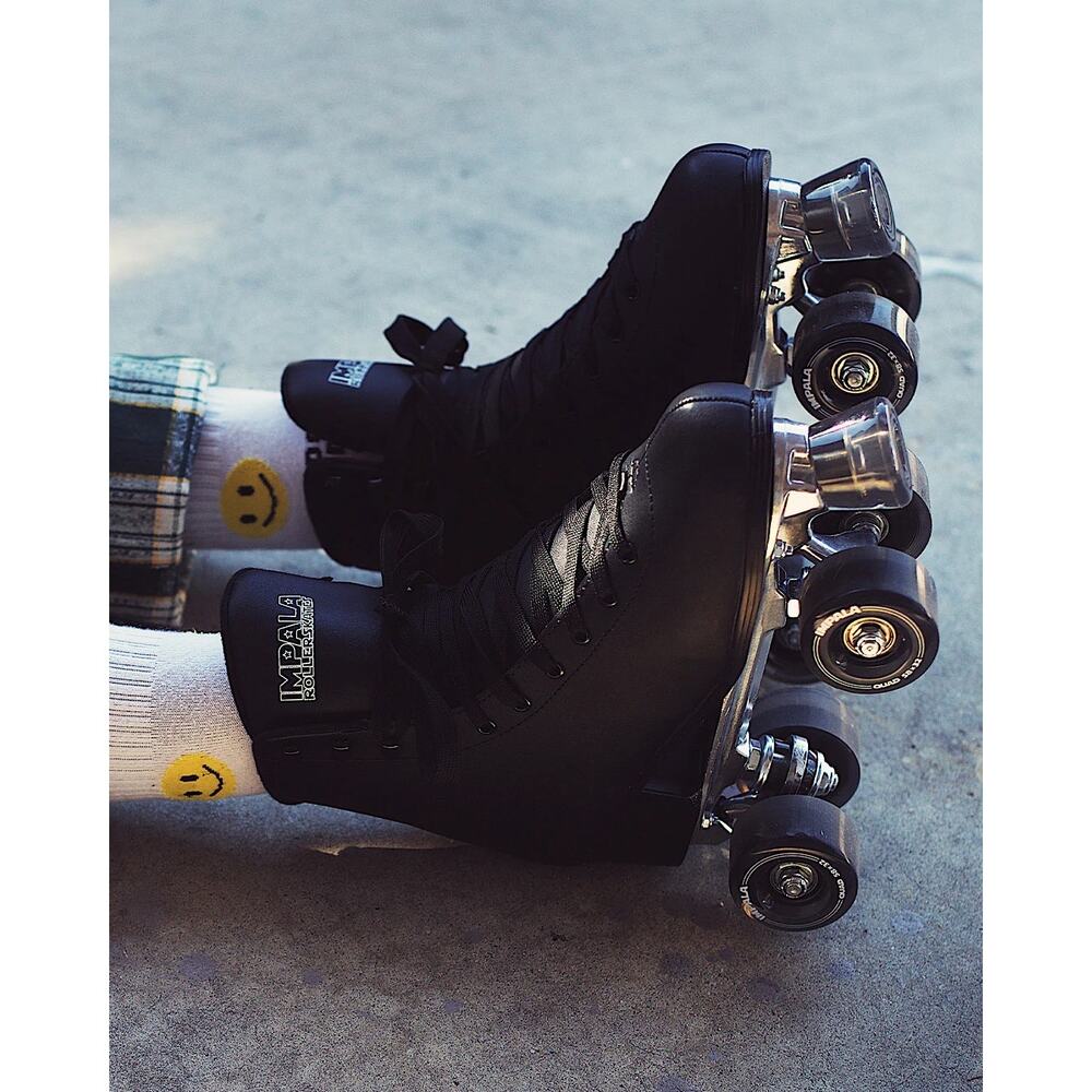 Impala black roller skates